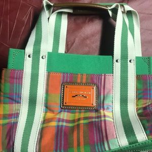 Multi-colored Plaid Tommy Hilfiger Purse